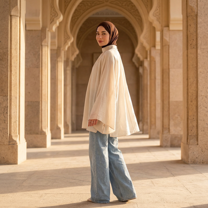 The Amira Blouse – Airy Flow