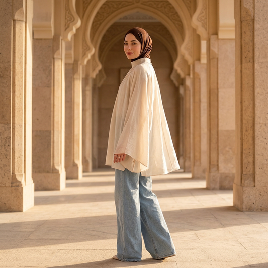 The Amira Blouse – Airy Flow
