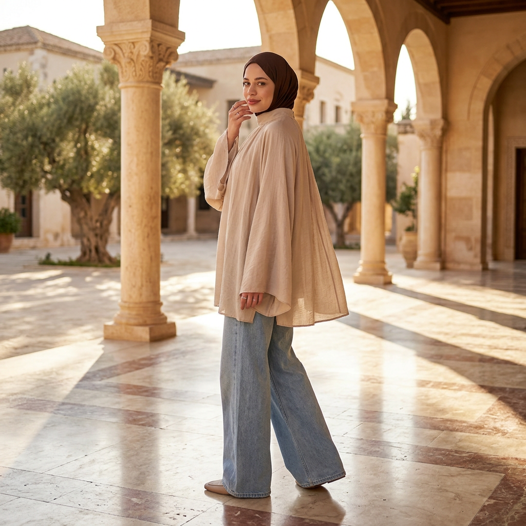 The Amira Blouse – Airy Flow