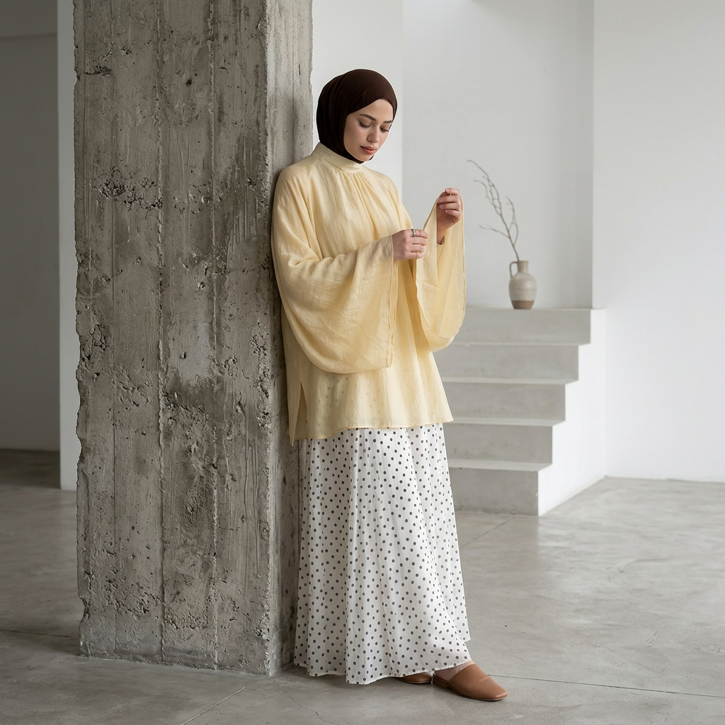 The Amira Blouse – Airy Flow